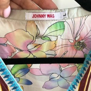Johnny Was caftan blouse ..